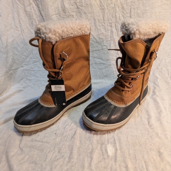 Sorel khaki brown boots - Picture 2 of 14